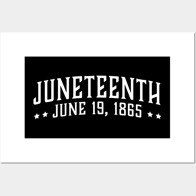 Juneteenth June 19, 1865, Black history, African American Wall Art by UrbanLifeApparel